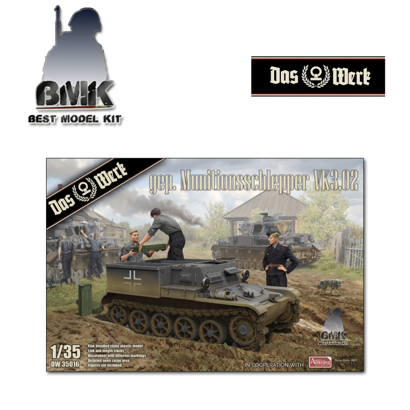 Gepanzerter Munitionsschlepper Vk Best Model Kit