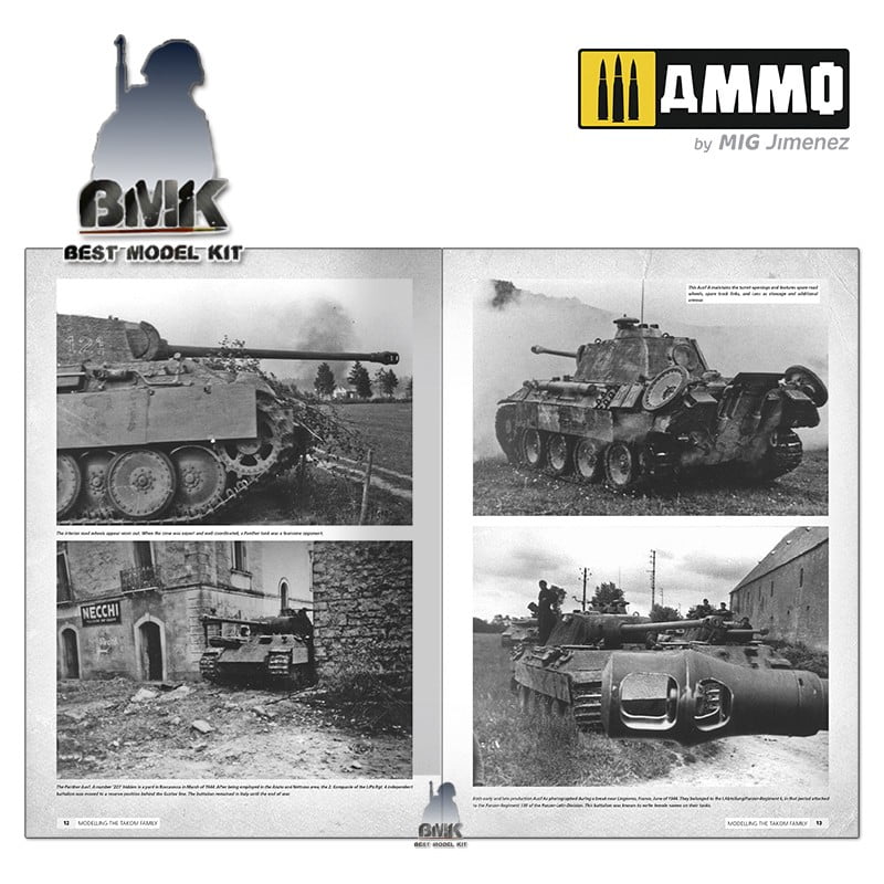 Panthers – Modelling the TAKOM Family (English) - Best Model Kit