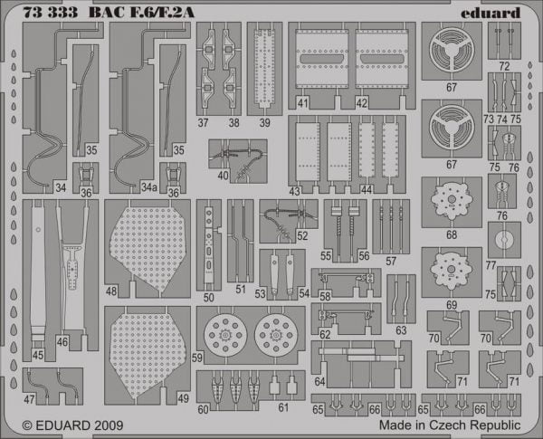 BAC Lightning F.6/F.2A S.A 1/72  (Airfix)