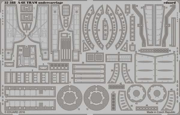 A-6E Tram Undercarriage 1/32 (Trumpeter)