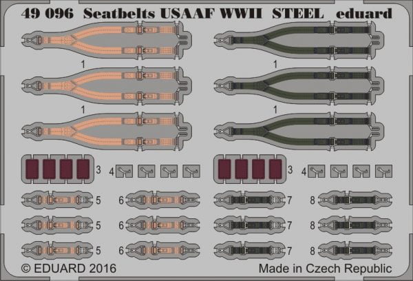 USAAF Seatbelt WWII Fighters 1/48