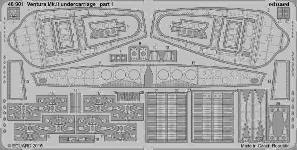 Ventura Mk.II Undercarriage 1/48 (Revell)