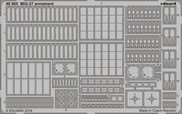 Mig 27 Armament 1/48 (Trumpeter)