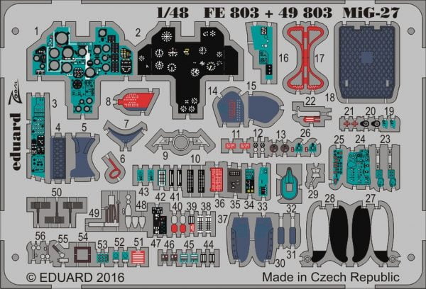 Mig 27 Interior 1/48 (Trumpeter)