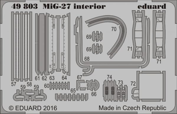 Mig 27 Interior 1/48 (Trumpeter) – Image 2