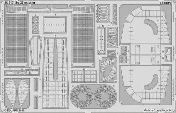 Su-27 Big ED 1/48 (HobbyBoss)