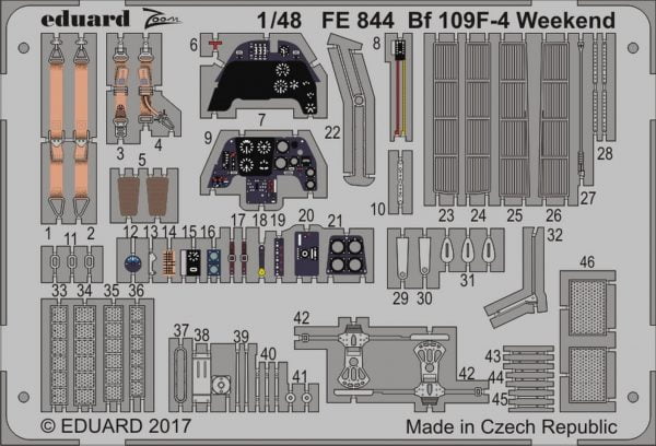 Bf 109F-4 1/48 (Eduard)