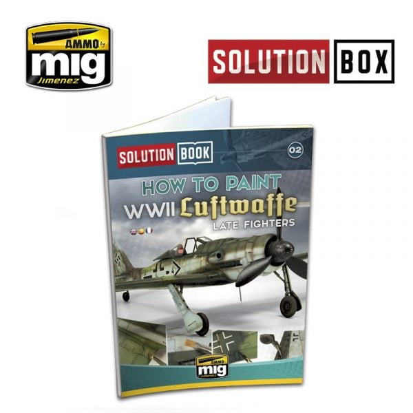 WWII Luftwaffe Late Fighters Solution Book (Multilanguage)