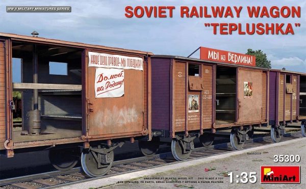 Soviet Railway Wagon Treplushka