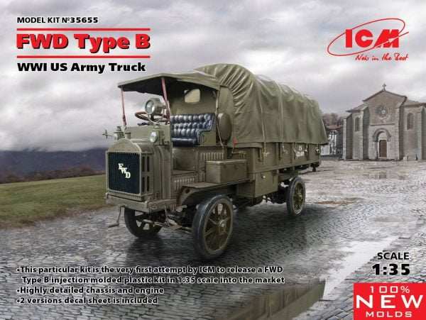 FWD Type B, WWI US Army Truck