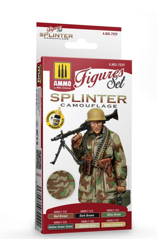 Splinter Camouflage Colors Set