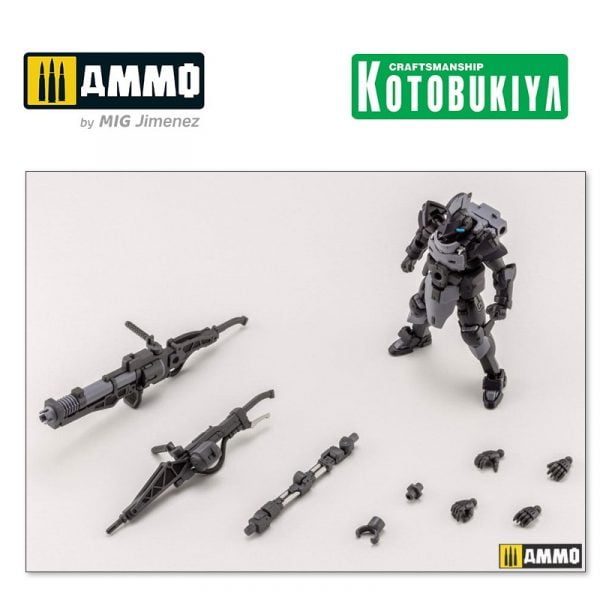 HGPM 1/24 Governor Armor Type Knight Black Noir Nero 8cm – Image 2