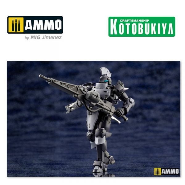 HGPM 1/24 Governor Armor Type Knight Black Noir Nero 8cm – Image 6