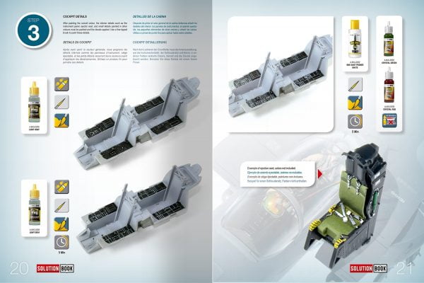 USAF/US Navy Air Superiority Grey Camouflages Solution Book (Multilanguage) – Image 3