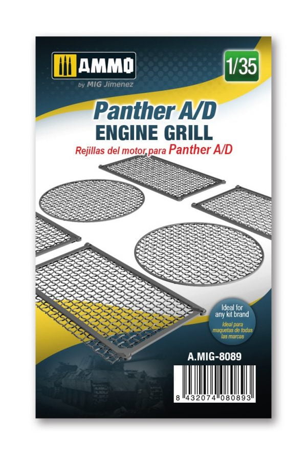 Panther A/D Engine Grilles 1/35