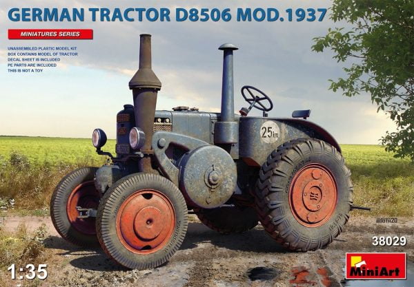 German Tractor D8506 Model 1937