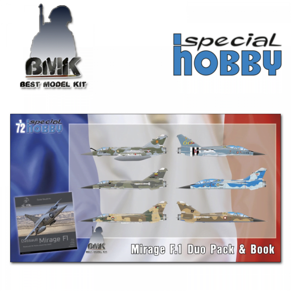 Mirage F.1 Duo Pack and Duke Hawkins Book