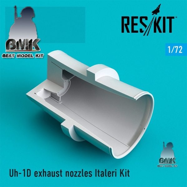 Uh-1D Exhaust Nozzles (ITALERI) 1/72