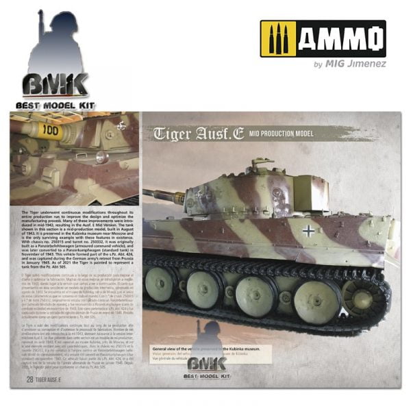 Tiger Ausf.E – VISUAL MODELERS GUIDE (MULTILINGUAL) – Image 10