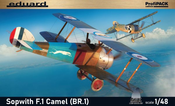 British WWI Fighter Sopwith F.1 Camel w/ Bentley BR.1 Rotary Engine Profipack