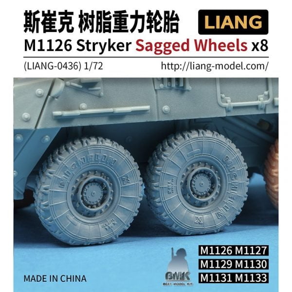 M1126 Stryker Sagged Wheels