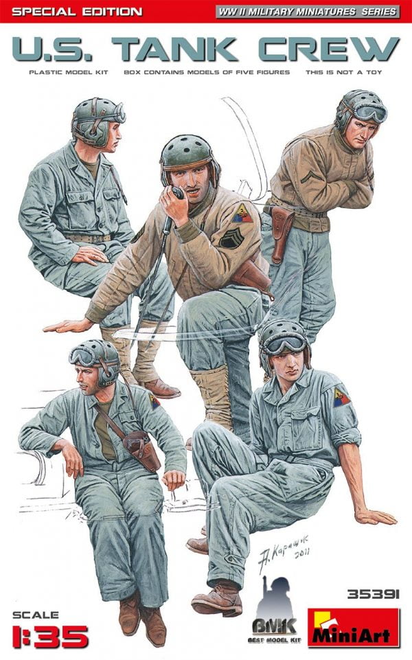 US Tank Crew Special Edition (5 Figs.)