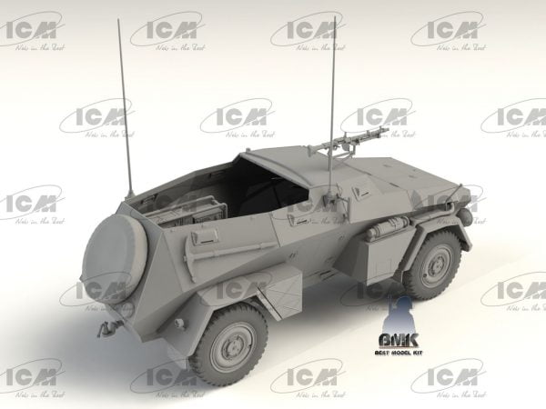 Sd.Kfz. 247 Ausf.B with MG 34 Machine Gun – Image 2