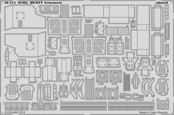 Hemtt Armament Italeri 1/35