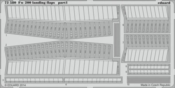 FW 200C Landing Flaps 1/72 (Trumpeter)