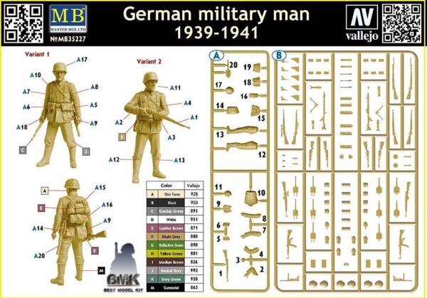 German Military Man (1939-1941) - WWII Era Serie – Image 2