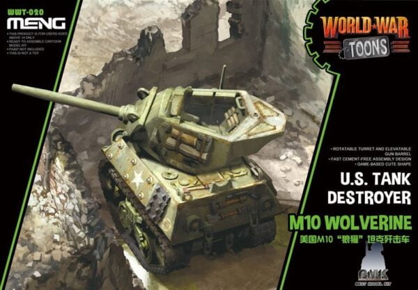 M10 Wolverine Tank Destroyer - World War Toons Serie