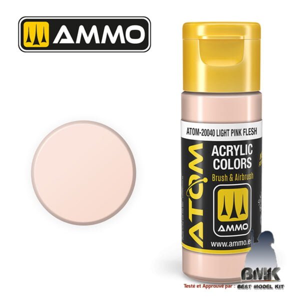 ATOM COLOR Light Pink Flesh