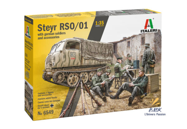 Stey RSO/1 with German Soldiers and Accessories