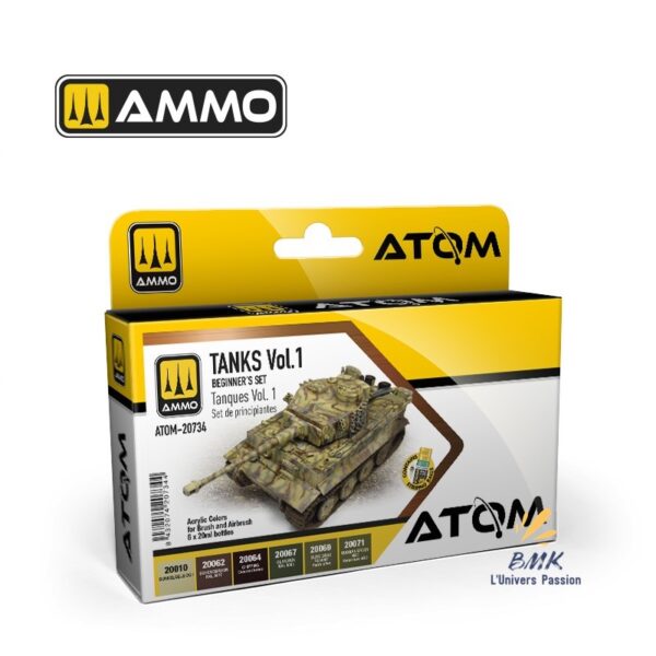 ATOM Set - Beginners Tank Vol.1 Colors Set