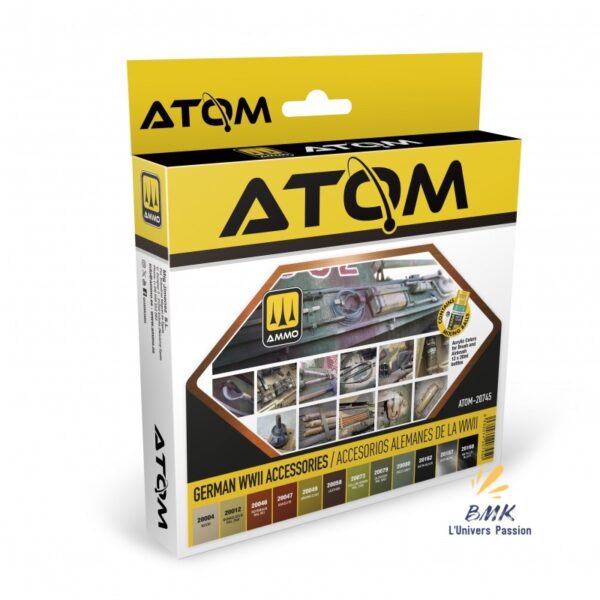 ATOM Set - Stug III Ausf.G Exterior & Interior Colors Set