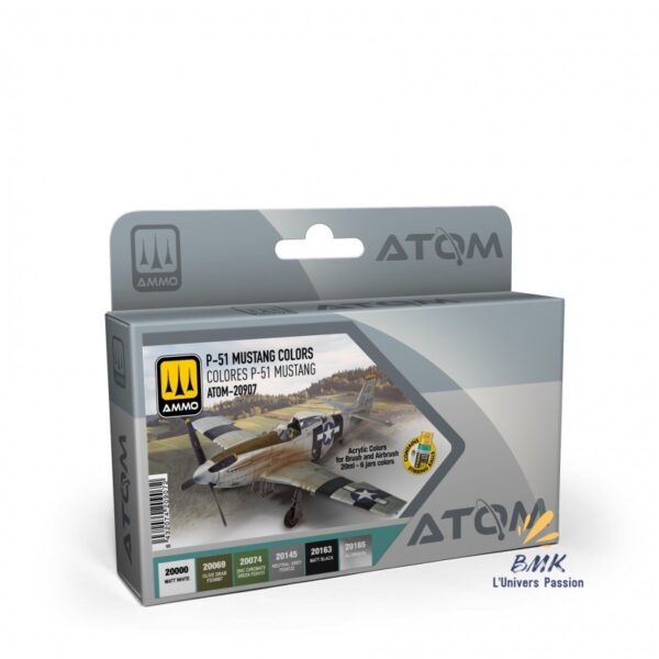 ATOM Set - P-51 Mustang Colors Set