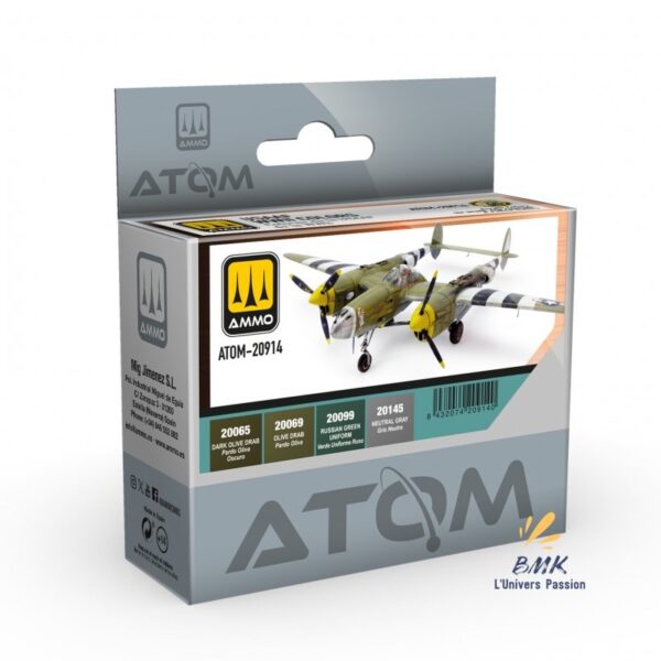 ATOM Set - USAAF WWII Colors Set