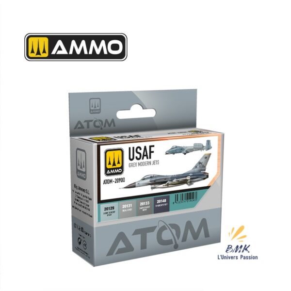 ATOM Set - USAF Grey Modern Jets Colors Set