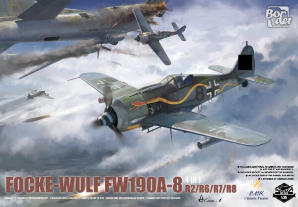 Focke-Wulf Fw-190A-8 R2/R6/R7/R8 (4 in 1)