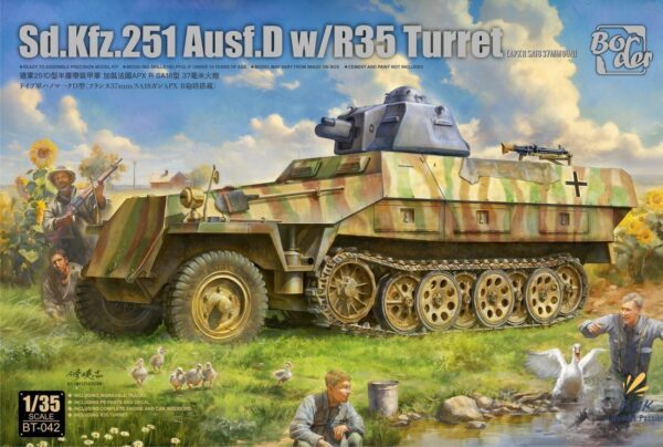 Sd.Kfz.251 Ausf.D with R35 Turret