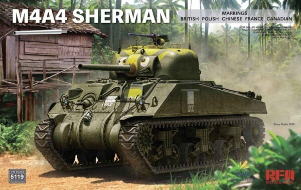 M4A4 Sherman with Workable Tracks & Metal Barrel